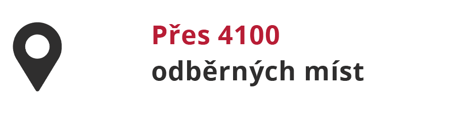 Přes 4100 odběrných míst